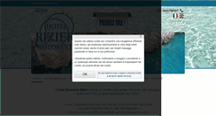 Desktop Screenshot of hotelrizieri.it
